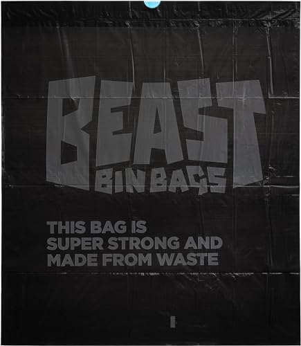 BEAST BIN BAGS 70L Drawstring Bin Bags thumbnail 3