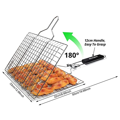 Stainless Steel Fish Grilling Basket thumbnail 4